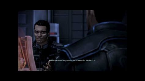 Kaidan Alenko Flirting Practice Mass Effect 3 Youtube