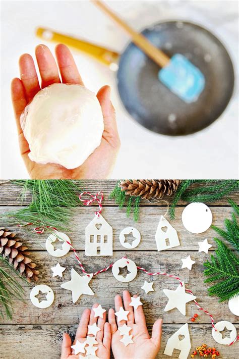 Homemade Salt Dough And Air Dry Clay Ornaments 3 Ways A Piece Of Rainbow