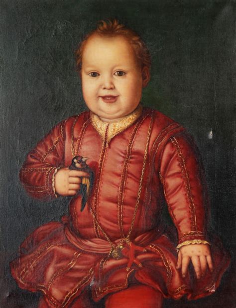 Bonhams Follower Of Angelo Di Cosimo Called Bronzino Portrait Of