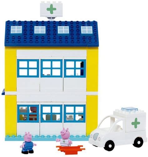 Simba Peppa Pig Hospital Building Set Action Figures And Roleplay