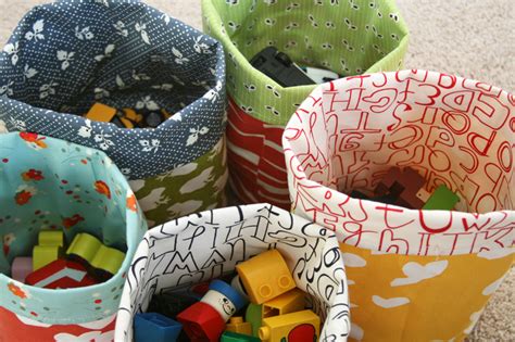 Fitf Round Bottomed Fabric Storage Buckets A Tutorial Film In The