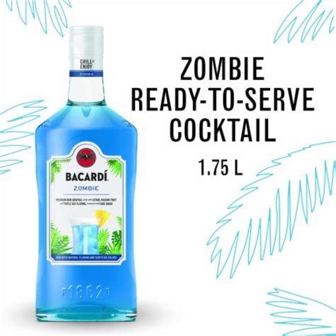 Bacardi Zombie Ready To Drink Cocktail Single Bottle 175 L Frys Food Stores