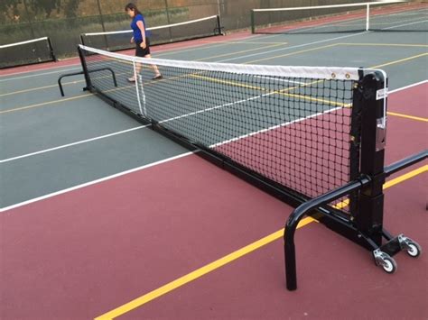 Pickleball is a sport that people of any age can experience together. Douglas Premier Portable Net Post System Transporter ...