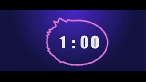 1 Minute Countdown Youtube
