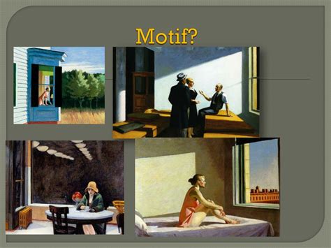 Ppt The Study Of Motifs Powerpoint Presentation Free Download Id