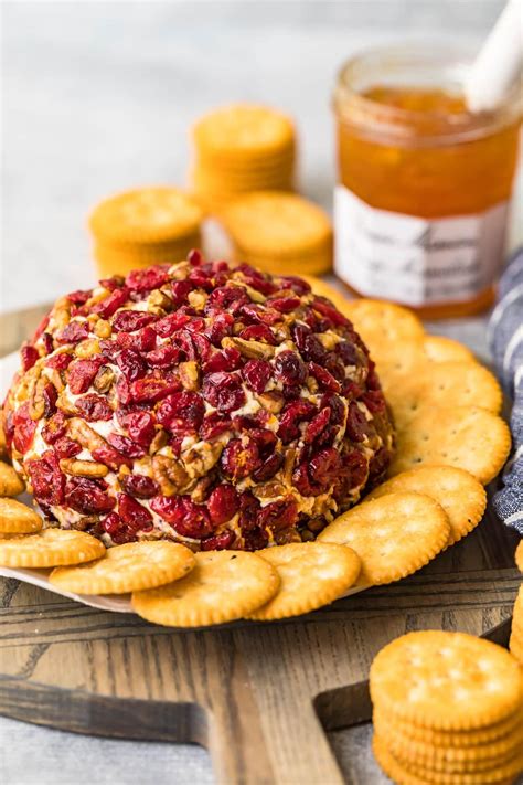 Christmas Cheese Ball Recipe With Orange And Cranberry