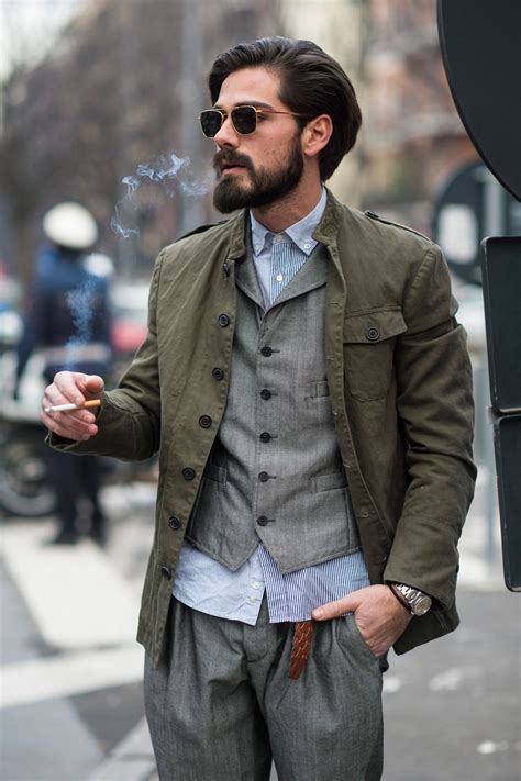 Italian Style The Best Dressed Men In Milan This Week Observer