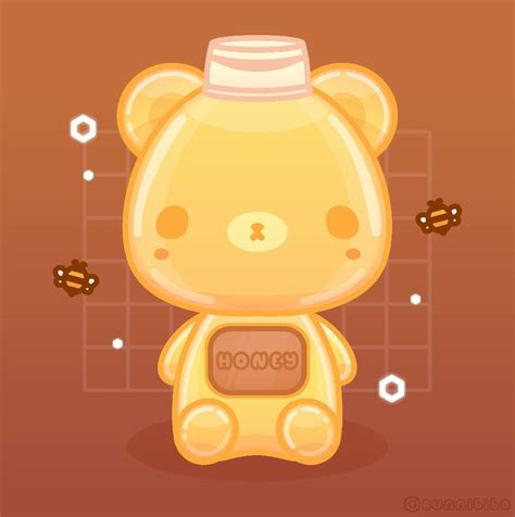 Honey Bear Bottle Honey Bear Bottle Bottle Drawing Honey Bear
