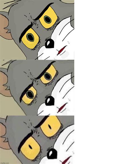 Unsettled Tom Meme Template Three Stages By Sonicmanv2 On Deviantart