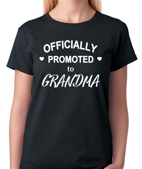 Grandma Shirt Officially Promoted To Grandma The Etsy T Shirt World