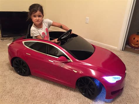 Tesla For Kids Model S Battery Powered Ride On Car Radio 60 Off