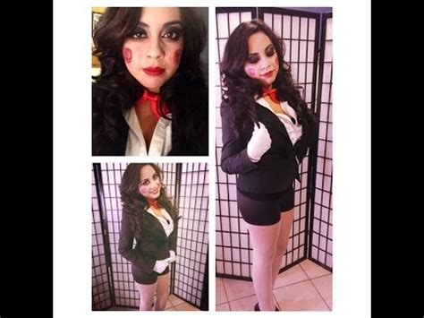 Encuentra disfraz juego macabro en mercado libre mexico. Last minute halloween outfit and makeup! Jigsaw girl - YouTube