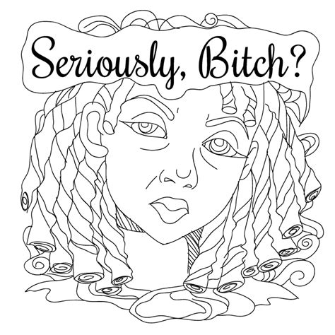 Coloring pages most first rate swear words word coloringok quote. Swear Words Coloring Book - Unicun