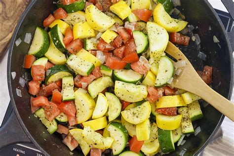 Easy Sauteed Zucchini And Squash That Low Carb Life