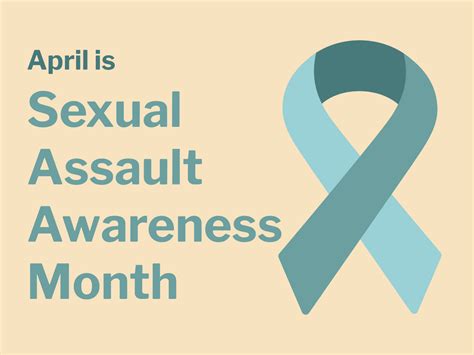 Join Us For Sexual Assault Awareness Month