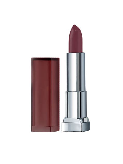 Maybelline New York Color Sensational Inti Matte Nude Lipstick Rosewood Red G
