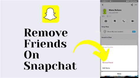 How To Remove Friends On Snapchat Delete Friends On SnapChat App