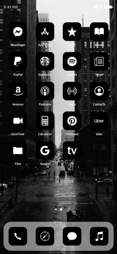 100 Black Aesthetic Iphone App Icons For Ios 14 Minimalist Ios14 Icon