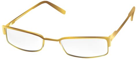 free gold glasses png download free png images