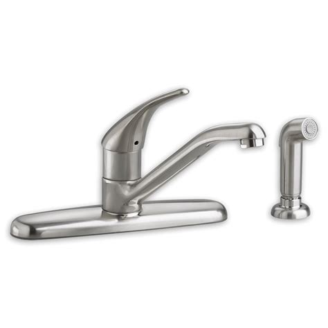American Standard Colony Soft 1 Handle Kitchen Faucet With Separate