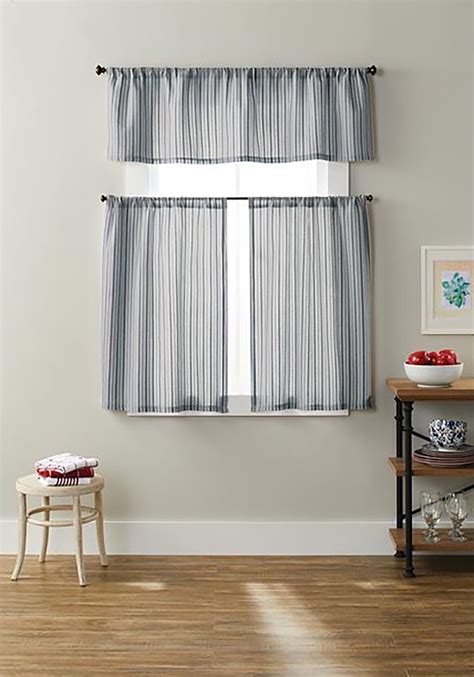 Home And Kitchen Valances Set Of 2 Cafe Curtains 24 L X 36 W Farmhouse