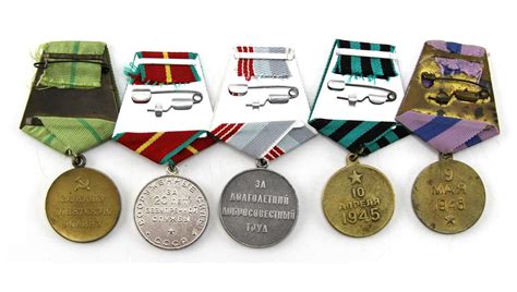 Large Lot Of Soviet Bloc Cold War Medals