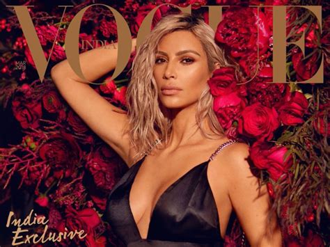 Reactions To Kim Kardashians Vogue India Magazine Cover Insider