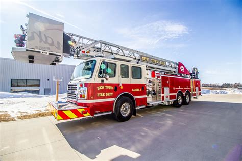 New Town, ND Fire Dept. - Rosenbauer Aerial