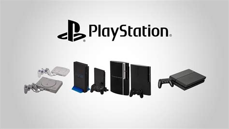 Playstation Consoles Evolution Ps1 Ps4 And Psp 1994 2017 Youtube