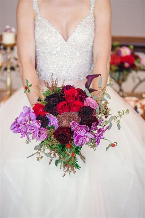 Maybe you would like to learn more about one of these? Bold Vibrant Christmas Wedding Ideas - KnotsVilla ...
