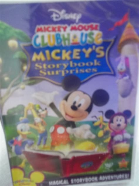Mickey Mouse Clubhouse Mickeys Storybook Surprises Dvd 2008 Brand