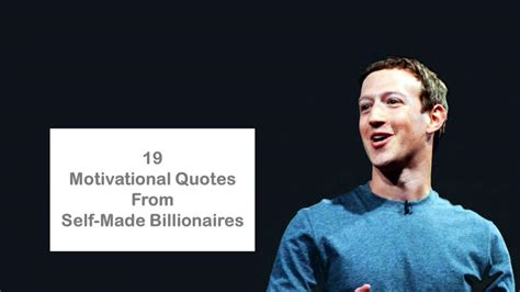 19 Motivational Quotes From Self Made Billionaires Sameer Gudhate