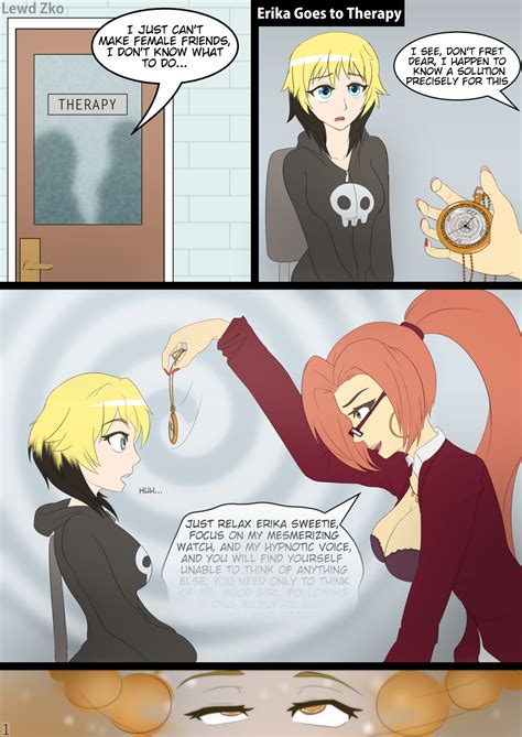 Erika Goes To Therapy Page 01 By Lewd Zko On DeviantArt