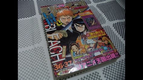 Weekly Shonen Jump 2001 36 37 Bleach First Appear Debut Manga