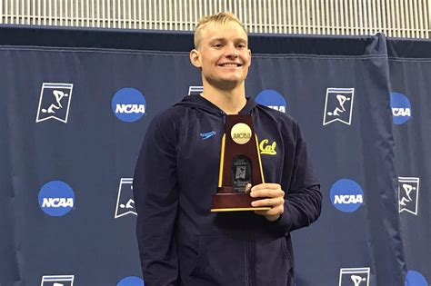 Cal Mens Swim Wins 3 Ncaa Title In Night 2 To Take Team Lead Over