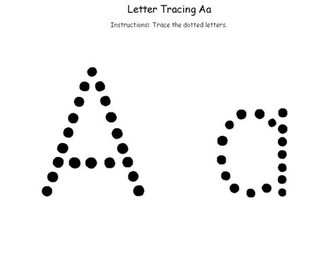 Letter Tracing For Toddlers
