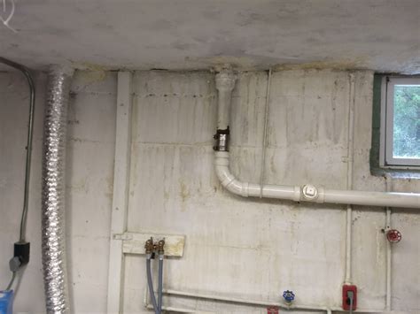 4 how to cover water stains on ceiling? waterproofing - Water dripping from basement ceiling ...