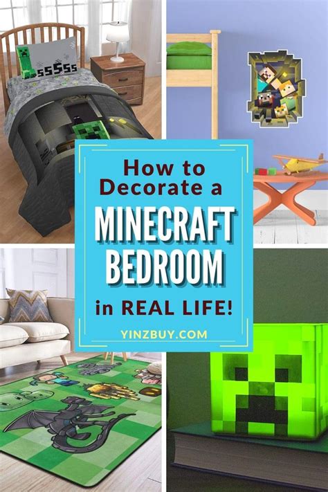 How To Decorate A Minecraft Bedroom Ideas In Real Life Yinzbuy