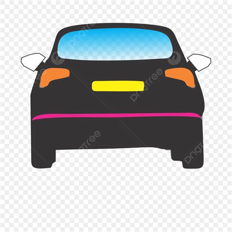 Car Back Black Vector Png Vector Psd And Clipart With Transparent