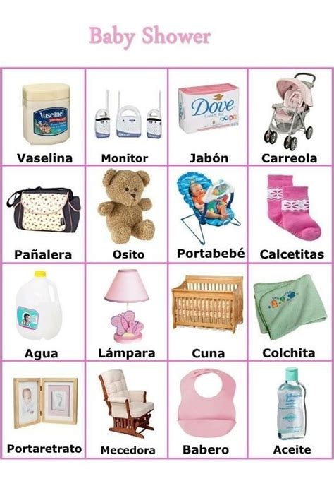 Juegos para baby shower listos para imprimir y disfrutarlos. Kit Imprimible Baby Shower Loteria,cartas Juegos Rosa ...