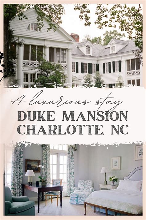 The Duke Mansion A Luxurious Stay In Charlotte Nc Just Short Of Crazy