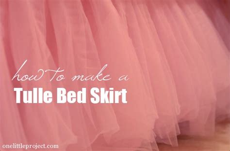 Available in pink, white, or black in both twin and full sizes. How to make a tulle bedskirt