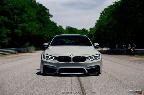 Wheel size wheel offset tire size. Stance BMW M3 F30, front view