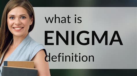 Enigma • meaning of ENIGMA - YouTube