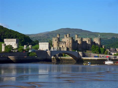 Conwy Castle North Wales Travel Wales Visitwales Conwycastle Rtw