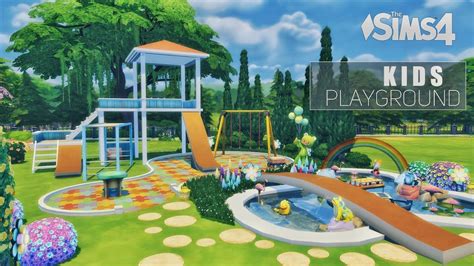 Colorful Kids Playground • Nocc The Sims 4 Sims 4 Toddler Sims 4
