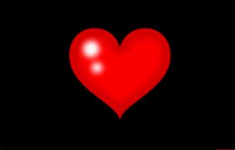 Love Animated Love Heart Red Pulsing Animated Popkey 