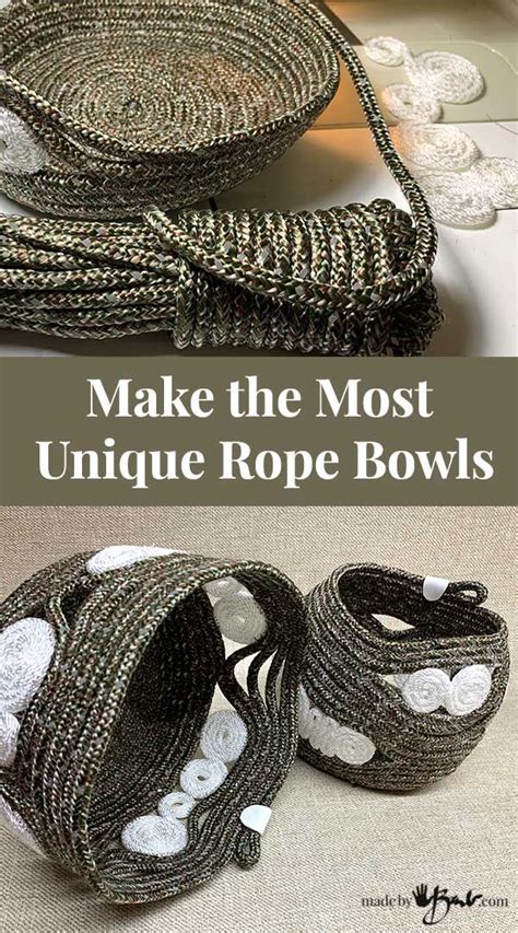 Make The Most Unique Rope Bowls Artofit