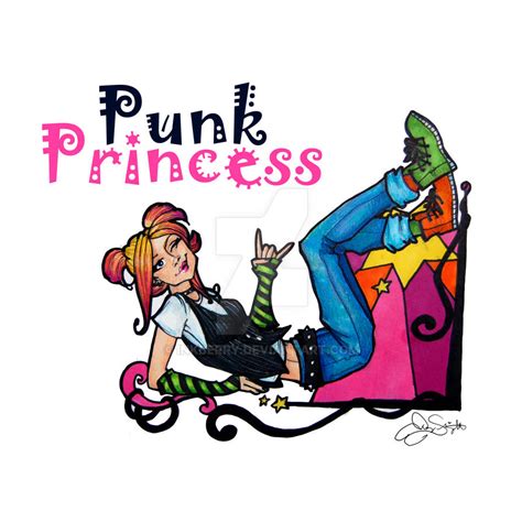 punk princess by inkberry on deviantart