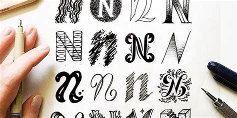 What Are The Different Types Of Lettering Calligraphy